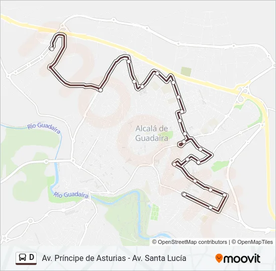 D Bus Line Map