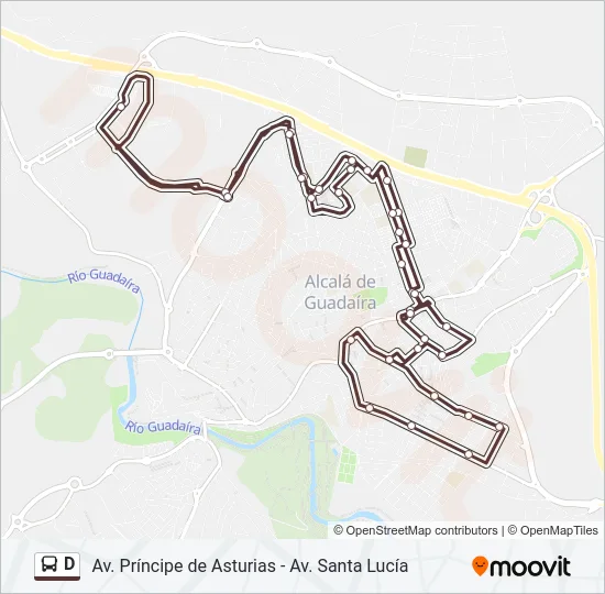 D Bus Line Map