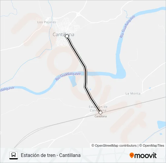 BUS ESTACIÓN Bus Line Map