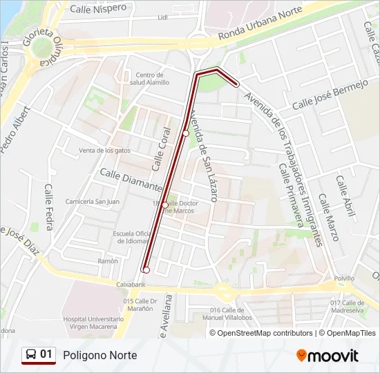 01 Bus Line Map