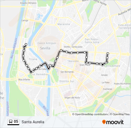 05 bus Line Map