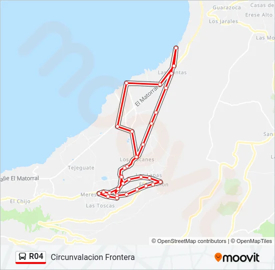 R04 Bus Line Map