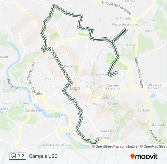 1.2 Bus Line Map
