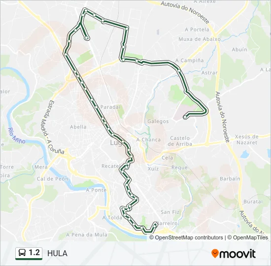1.2 Bus Line Map