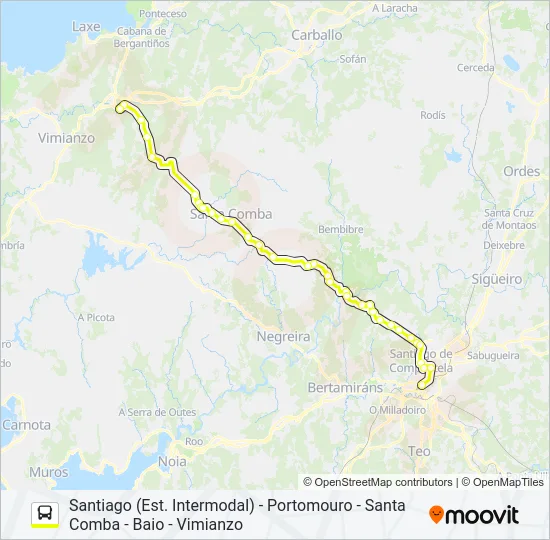 XG811-10/11/12 Bus Line Map
