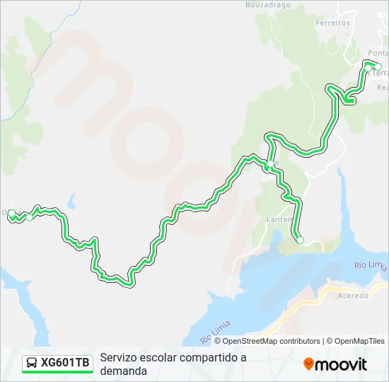 XG601TB  Line Map