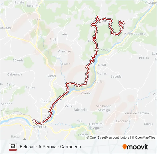 XG60517-26/57 Bus Line Map