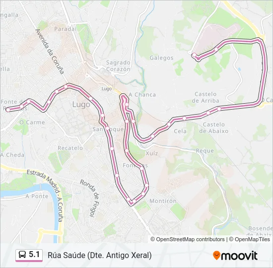 5.1 Bus Line Map
