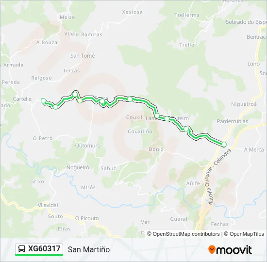XG60317  Line Map