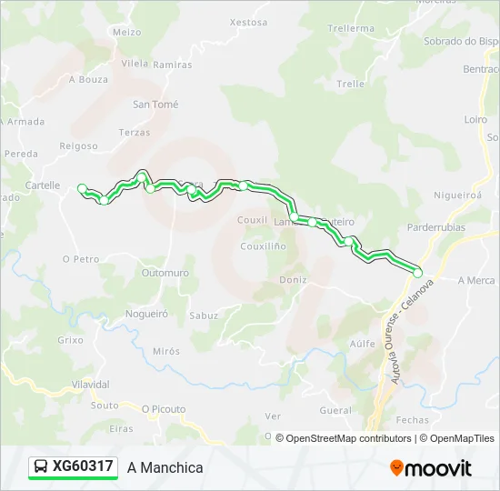 XG60317  Line Map