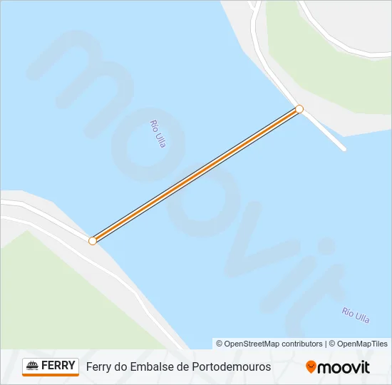 FERRY Line Map