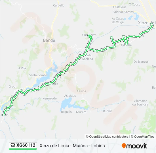 XG60112  Line Map