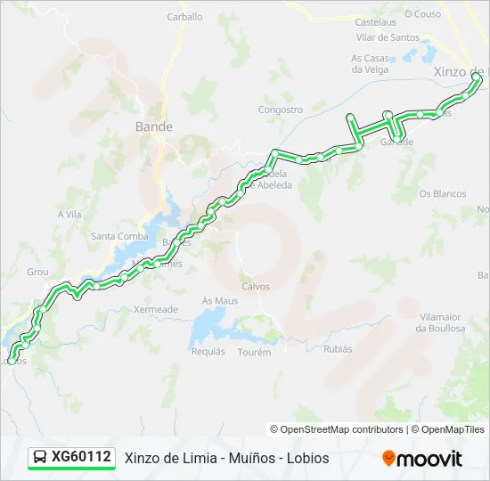 XG60112  Line Map