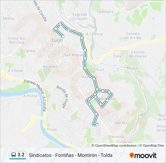 3.2 Bus Line Map