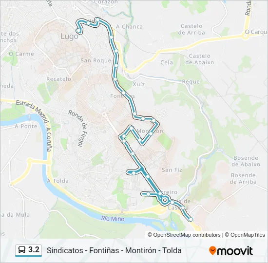 3.2 Bus Line Map