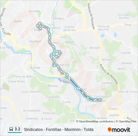 3.2 Bus Line Map
