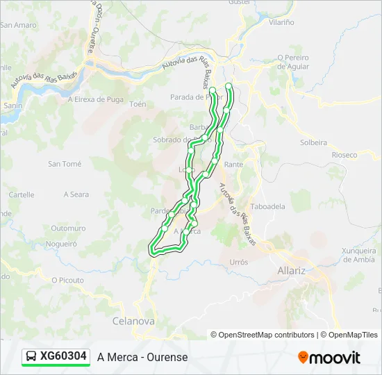 XG60304  Line Map