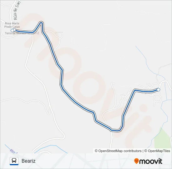 XG60001/6 Bus Line Map