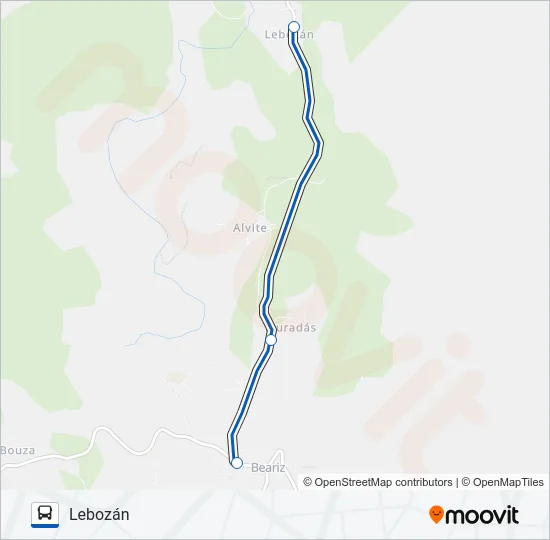 XG60001/6 Bus Line Map