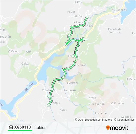 XG60113  Line Map