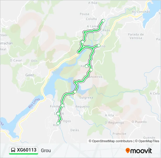 XG60113  Line Map