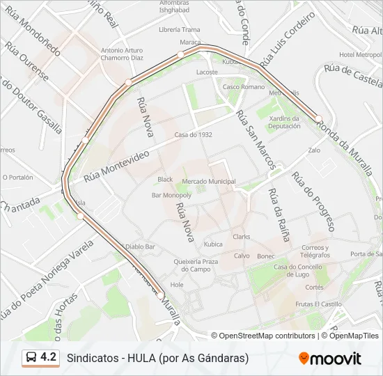4.2 Bus Line Map