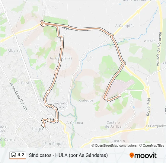 4.2 Bus Line Map