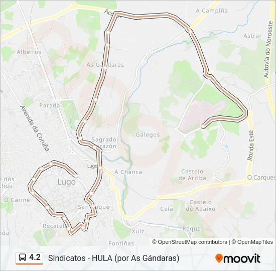 4.2 Bus Line Map