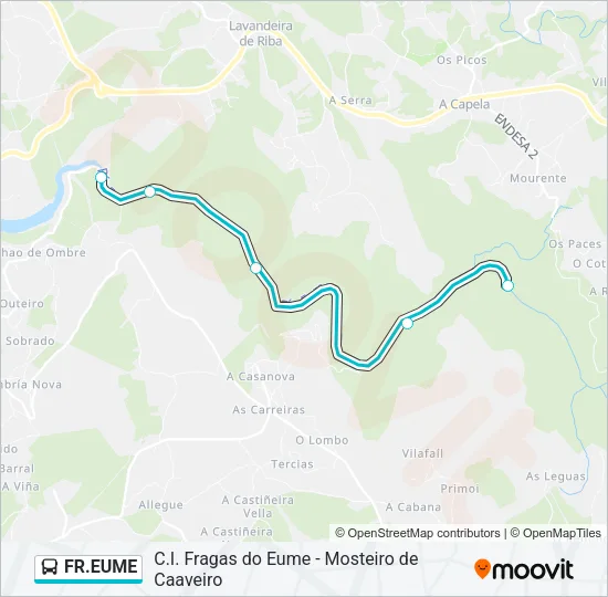 FR.EUME Bus Line Map