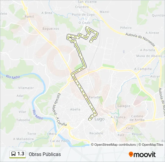 1.3 Bus Line Map