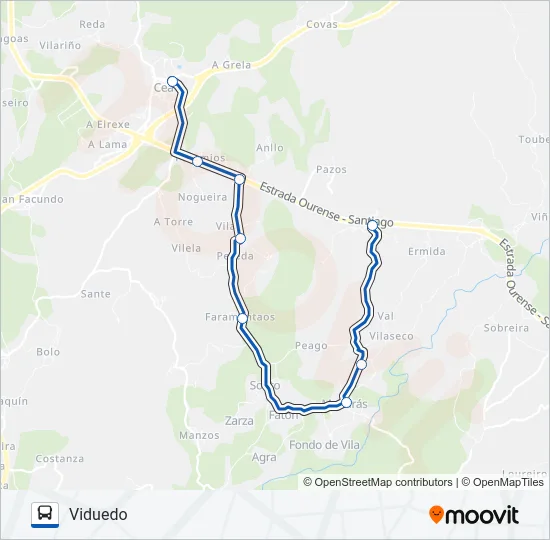 XG60023/24 Bus Line Map