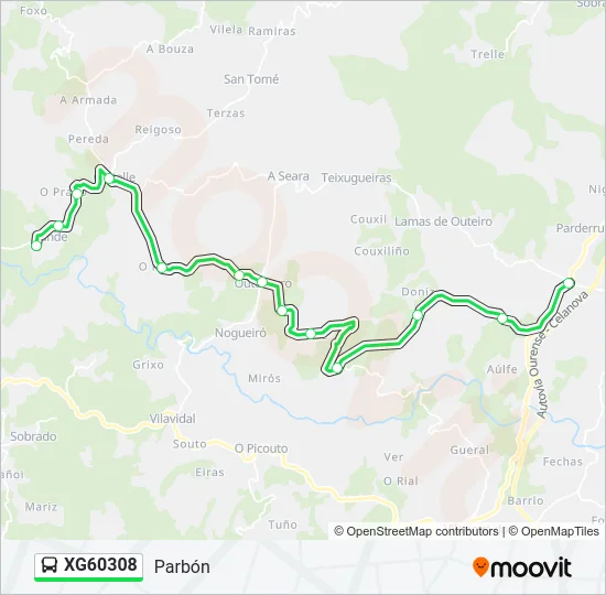 XG60308  Line Map