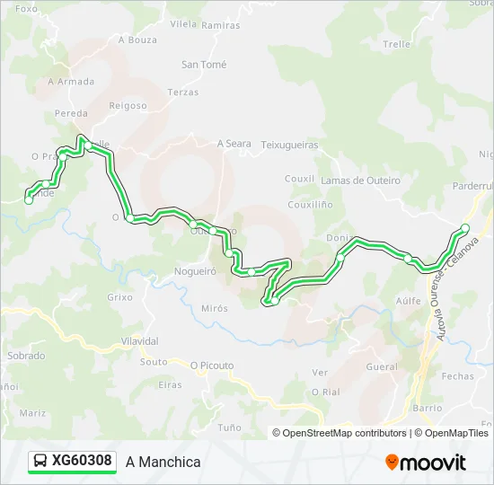 XG60308  Line Map