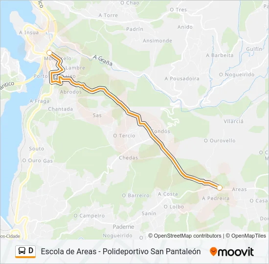 D Bus Line Map