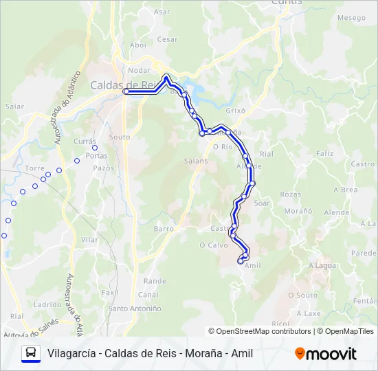 XG83001/9 Bus Line Map