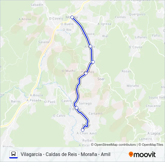 XG83001/9 Bus Line Map