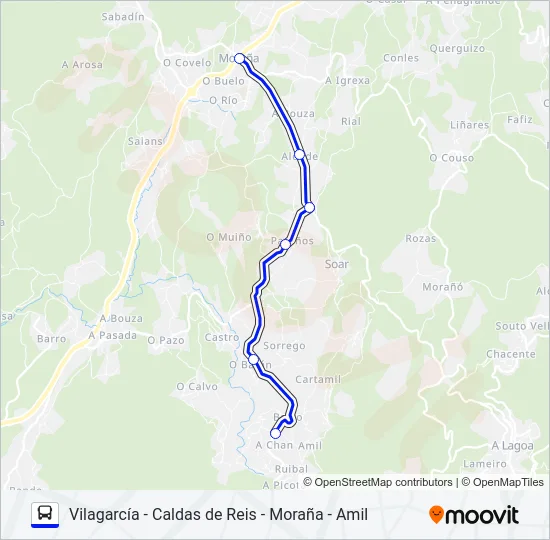 XG83001/9 Bus Line Map