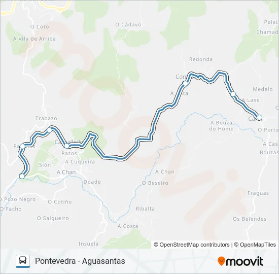 XG83501/04 Bus Line Map
