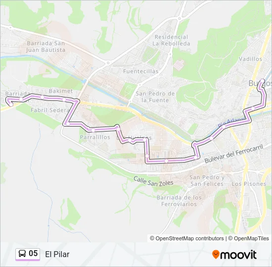 05 Bus Line Map