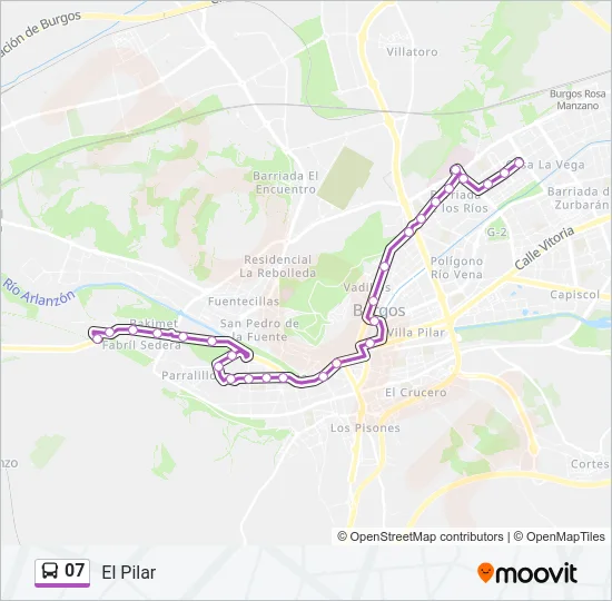 07 Bus Line Map