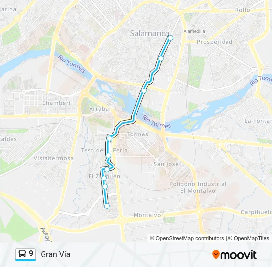 9  Line Map