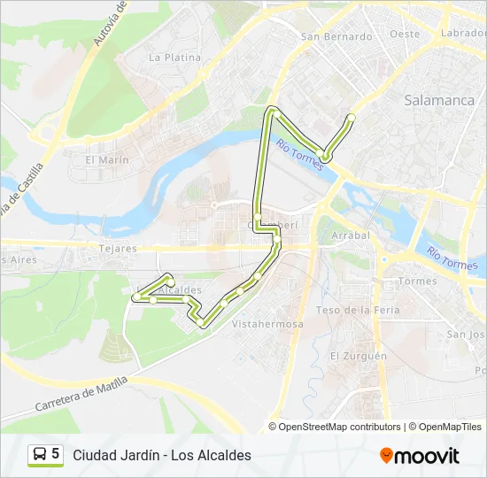 5  Line Map