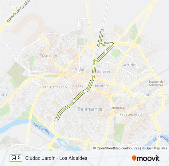 Mapa de 5 de 