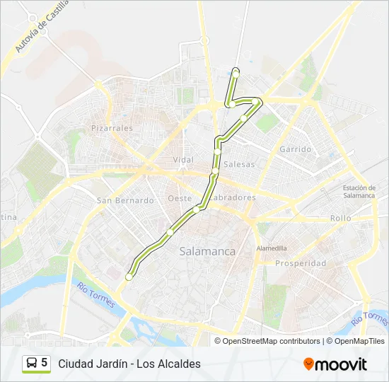 5  Line Map