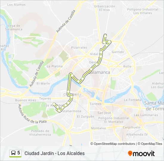 5  Line Map