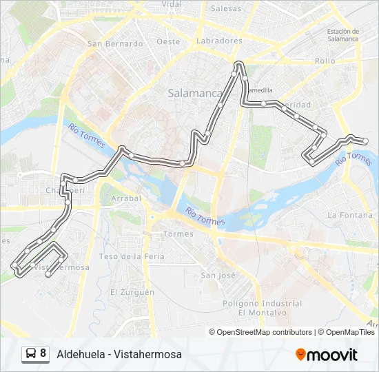 8  Line Map