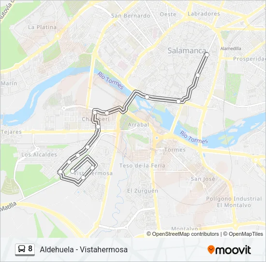 8  Line Map
