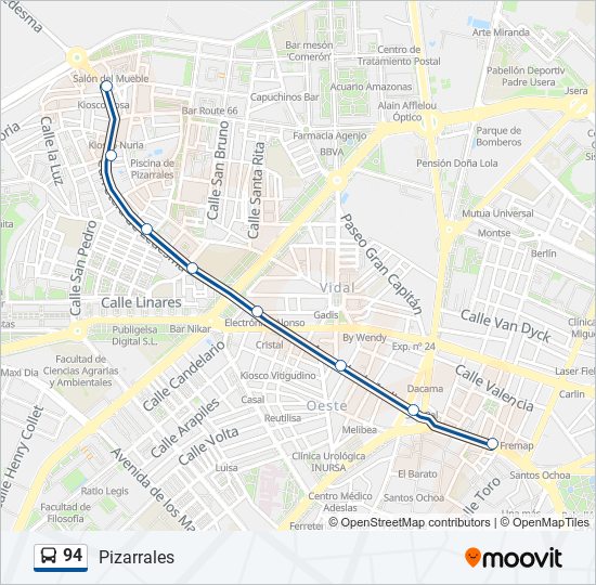 Mapa de 94 de 