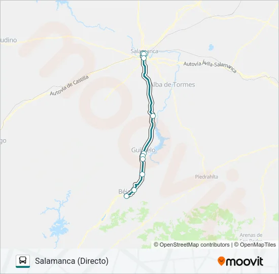 VACL-026 Bus Line Map