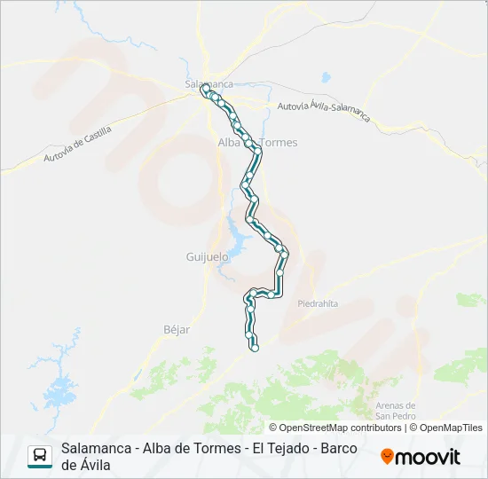 VACL-074 Bus Line Map